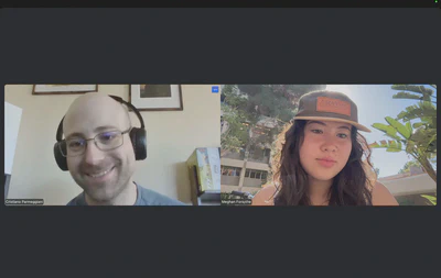 Lab Collaboration — Zoom Meeting with Dr. Cristiano Parmeggiani